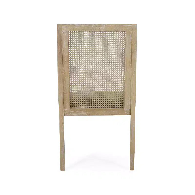 Ensemble de salle à manger 5 pièces en rotin et bois d'hévéa Sorenza de Christopher Knight Home