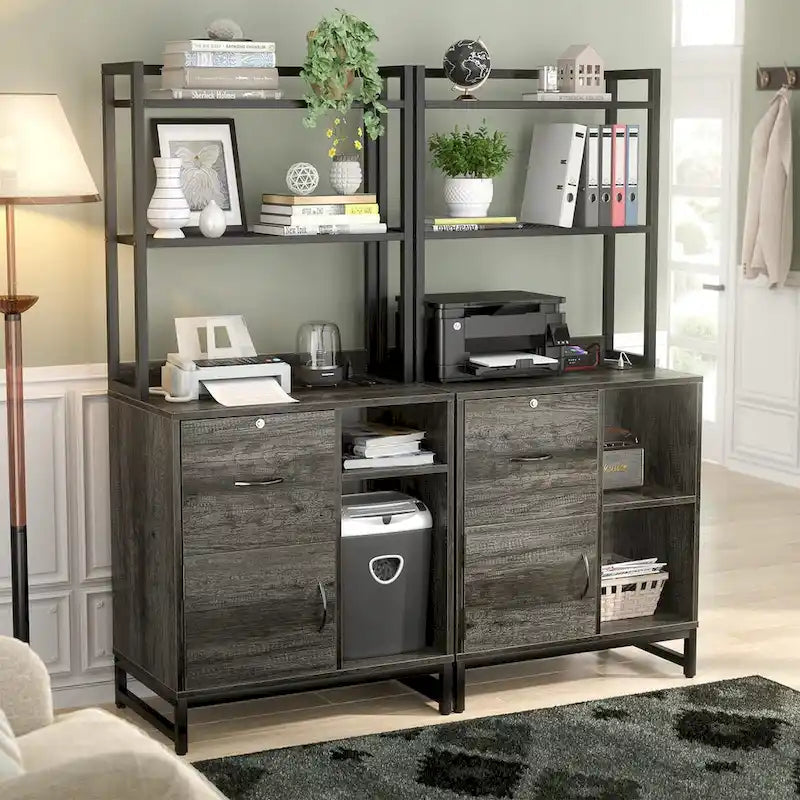 Meuble de rangement buffet avec ports USB