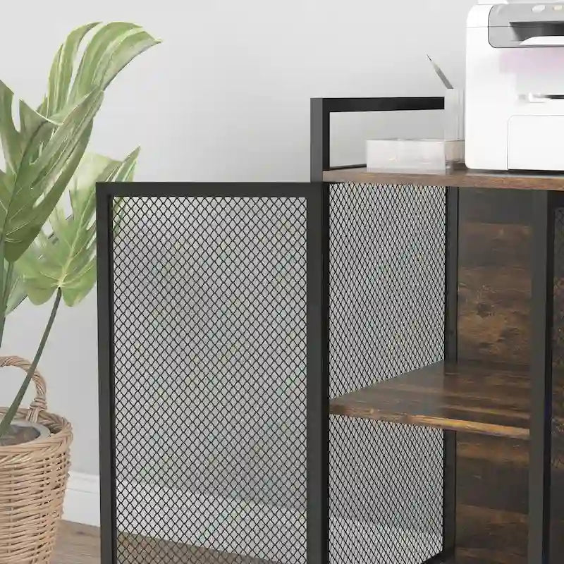 Support d'imprimante industrielle avec ports de chargement USB