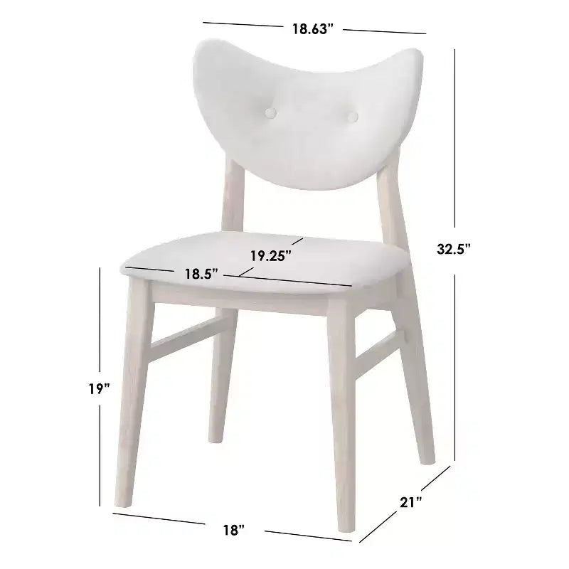 Ensemble de salle à manger Lifestorey 5 pièces Raylen Mid-Century Modern