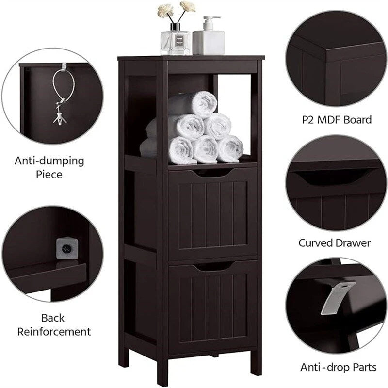 Meuble bas de salle de bain - 11,8P x 11,8L x 35H
