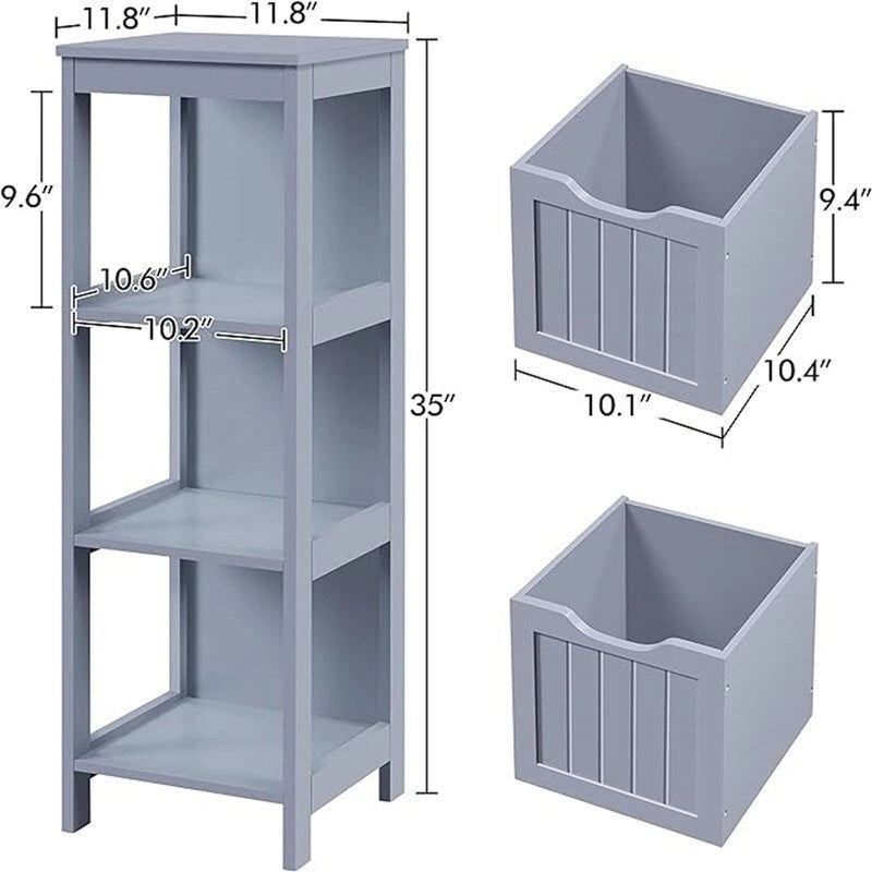Meuble bas de salle de bain - 11,8P x 11,8L x 35H