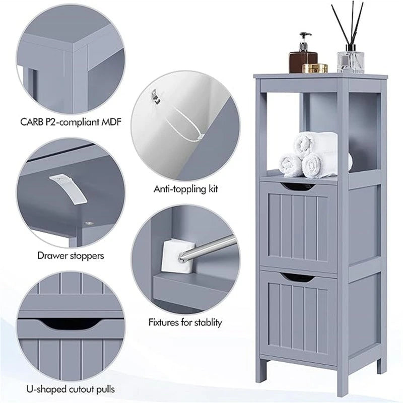 Meuble bas de salle de bain - 11,8P x 11,8L x 35H